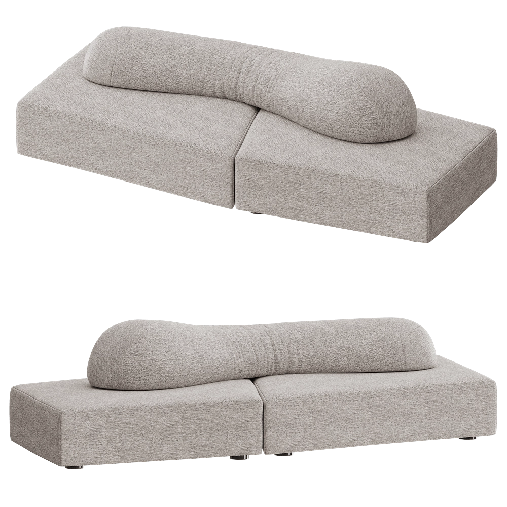Edra - Sofa on the Rocks 7 3D Model
