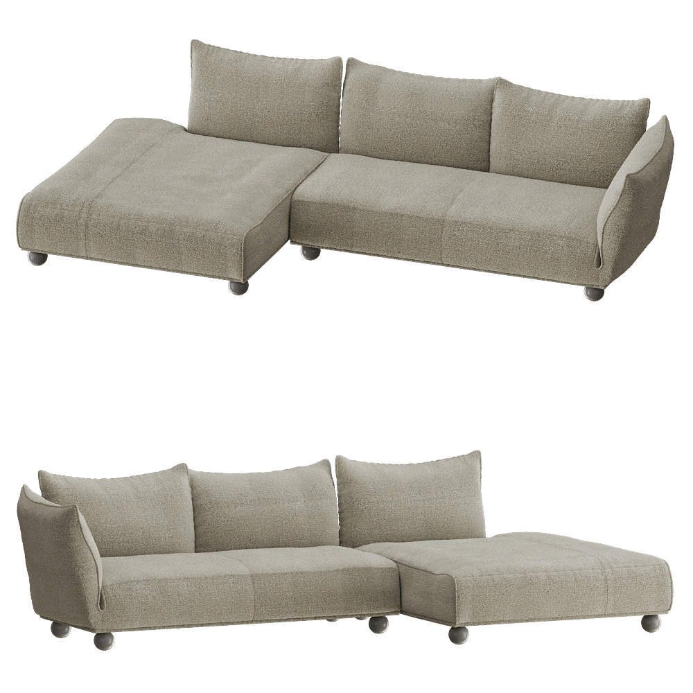 Edra - Sofa Standway CP30 3D Model
