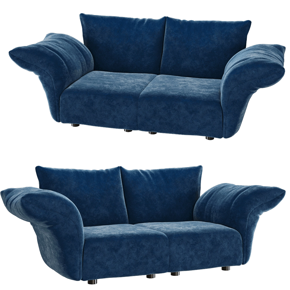 Edra - Sofa STDTsx - STDTdx 3D Model