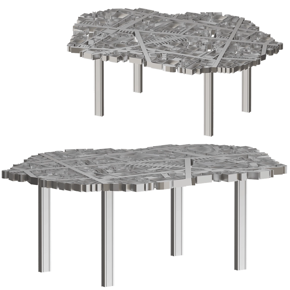 Edra - Table Baghdad 3D Model