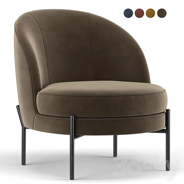 Eef armchair 3D Model