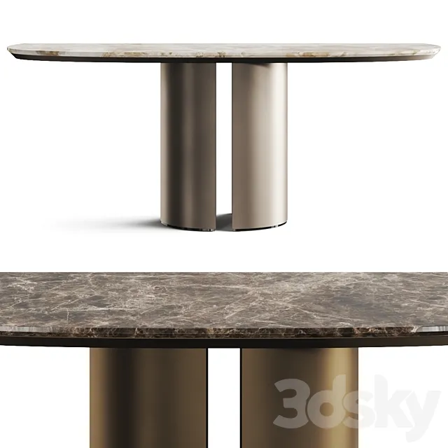 Eforma Dora Console Tables 3D Model