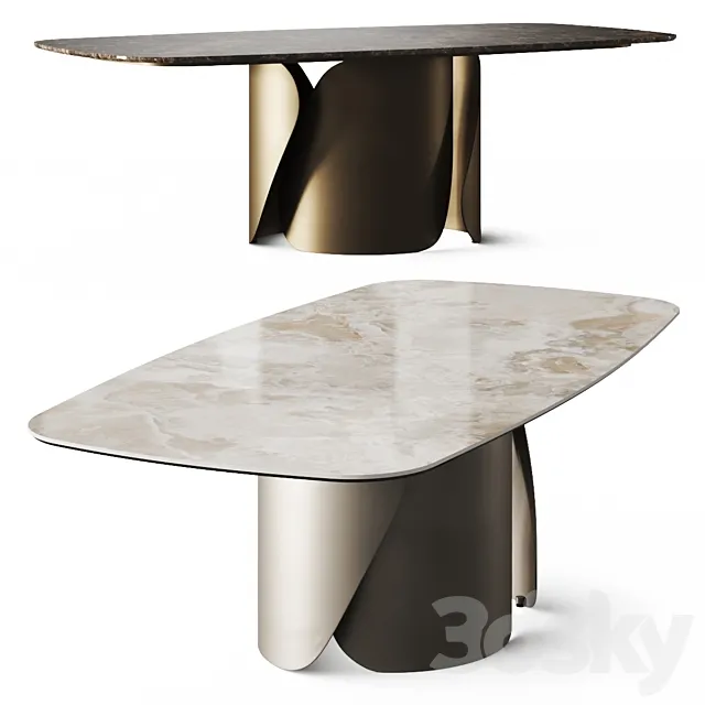 Eforma Onda Dining Table 3D Model
