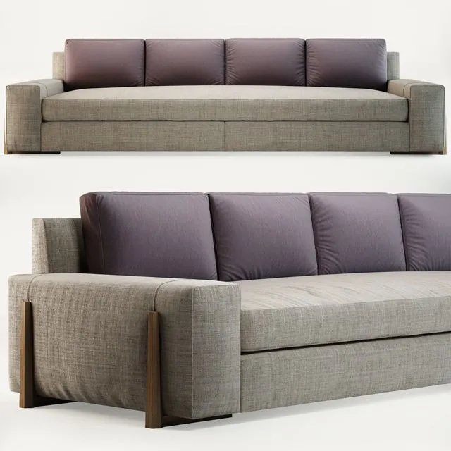 EGAN Sofa by Bright 3D Model