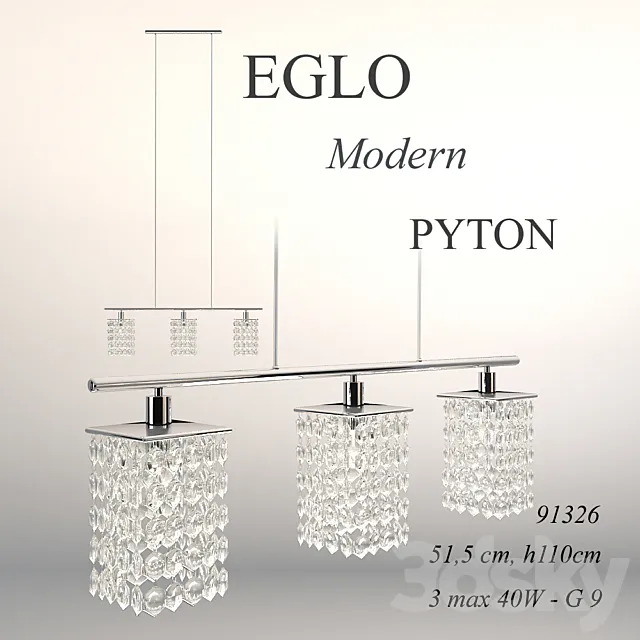 Eglo _ Pyton 85329 3D Model