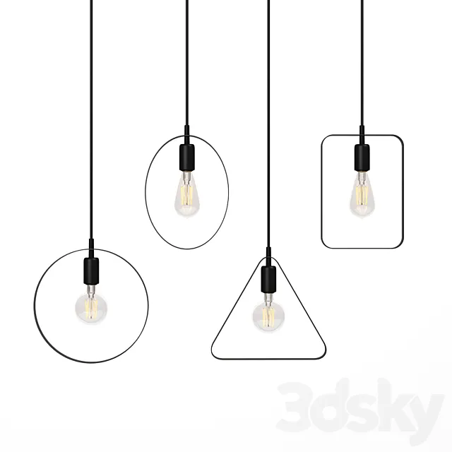 EGLO BEDINGTON SET 3D Model