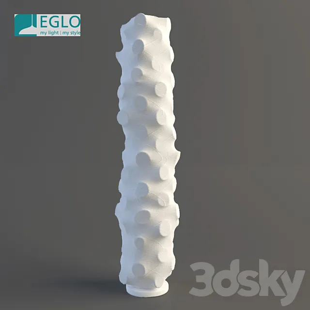 Eglo Cocoon Terrata floor lamp 3D Model