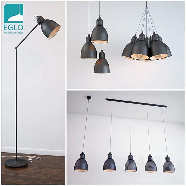 EGLO PRIDDY SET 3DModel