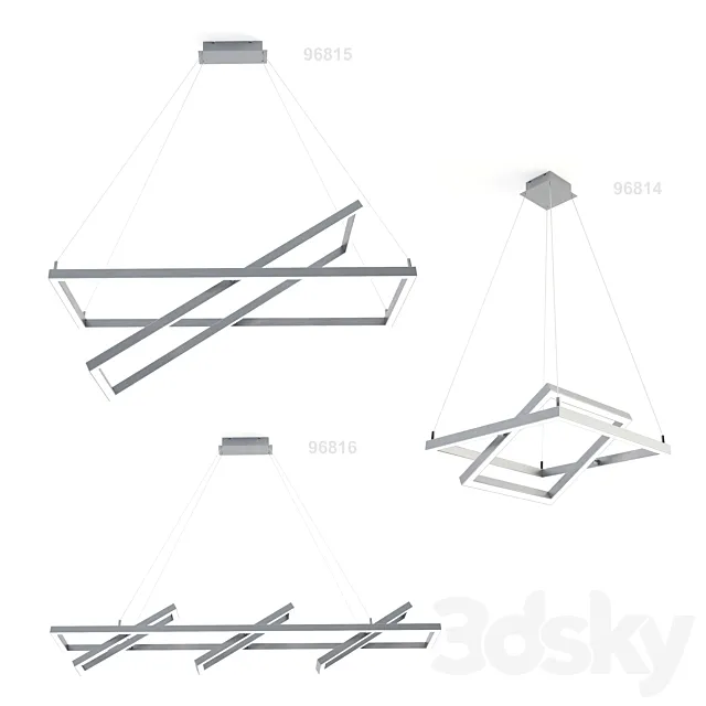 Eglo Tamasera: 96814 96815 96816 3D Model