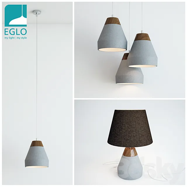 EGLO TAREGA SET 3D Model