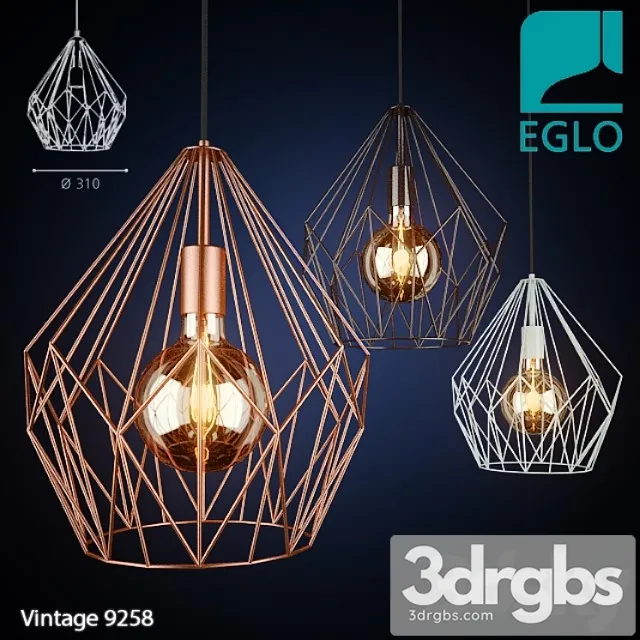 Eglo vintage 9258 3D Model Free