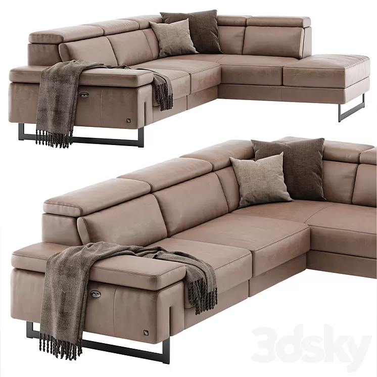 Egoitaliano CANDICE corner sofa 3D Model Free