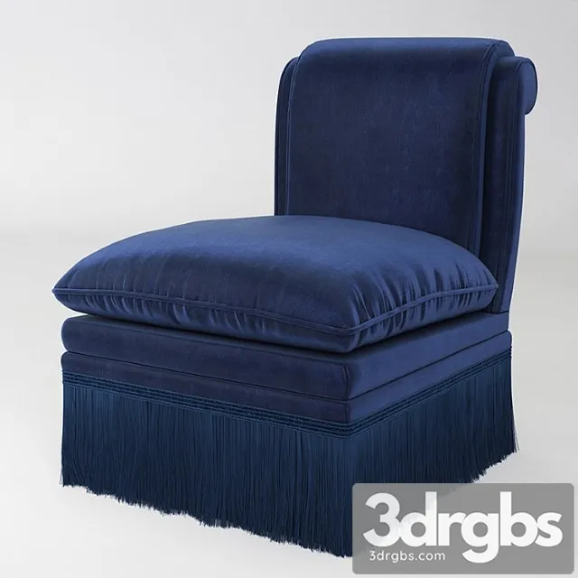 Eichholtz 110074 chair boucheron 3D Model Free