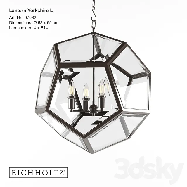 Eichholtz _ Lantern Yorkshire 3D Model