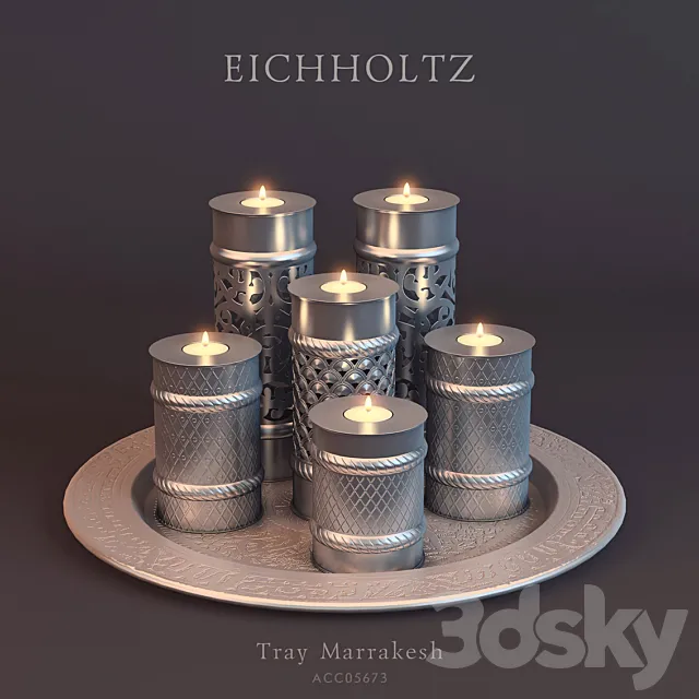 Eichholtz _ Tray Marrakesh ACC05673 3D Model