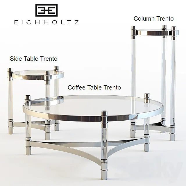 EICHHOLTZ _ Trento tables 3D Model