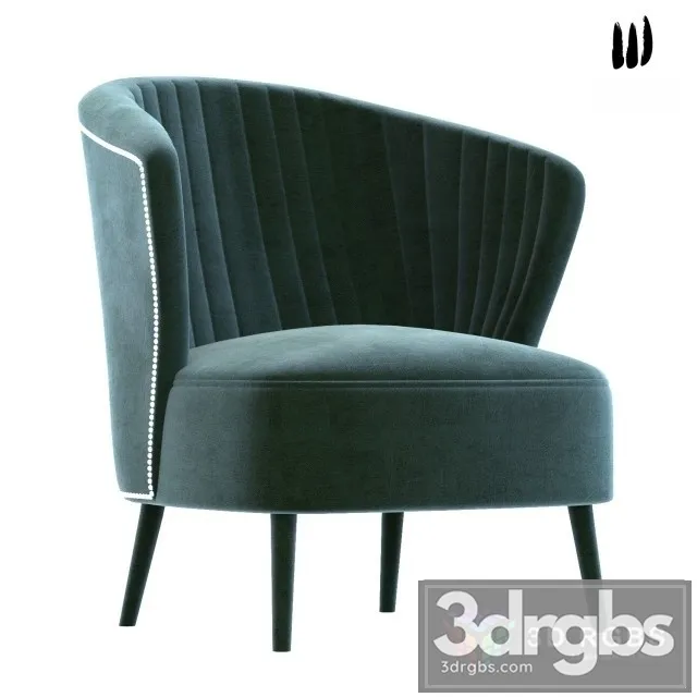 Eichholtz Accent Chairs 3D Model Free