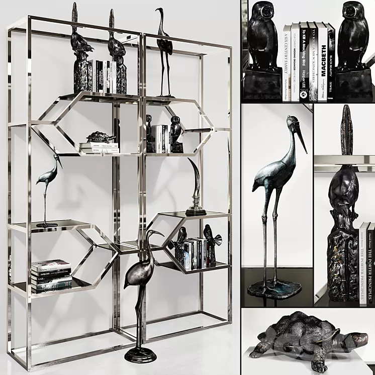 Eichholtz Accessories collection set3 3D Model