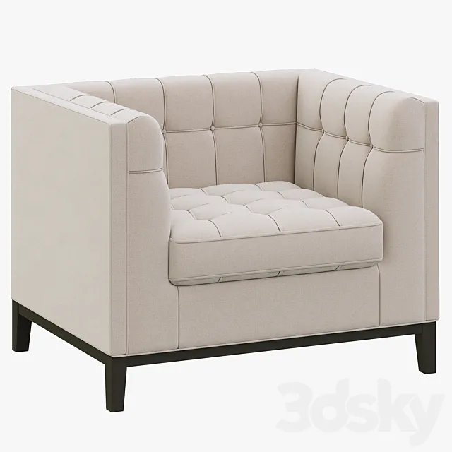 Eichholtz Aldgate Chair 3D Model