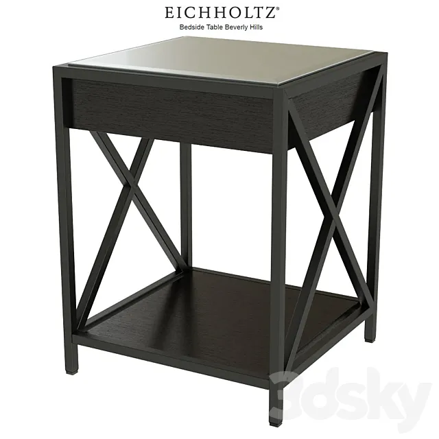 EICHHOLTZ Bedside Table Beverly Hills 111922 104871 3DModel