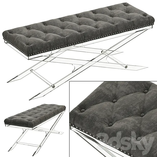 Eichholtz Bench Bruno 3D Model