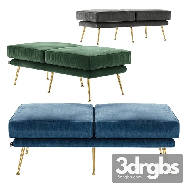 Eichholtz bench tahoe 112034 111928 112035 2 3D Model Free