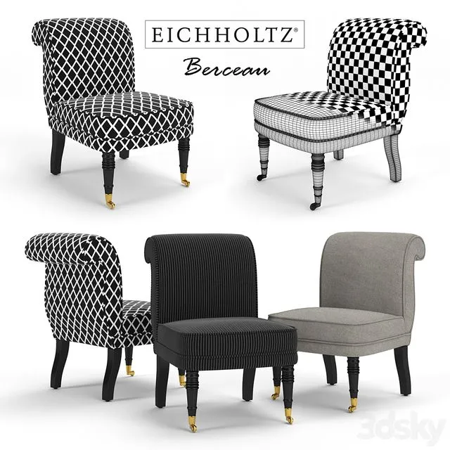 Eichholtz Berceau armchair 3D Model