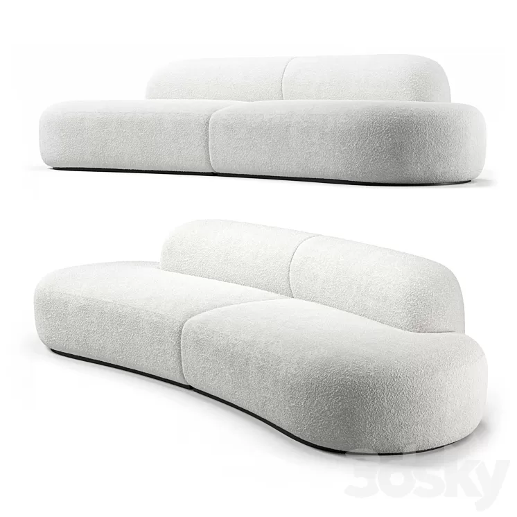 Eichholtz Bjorn Sofa S 3D Model Free