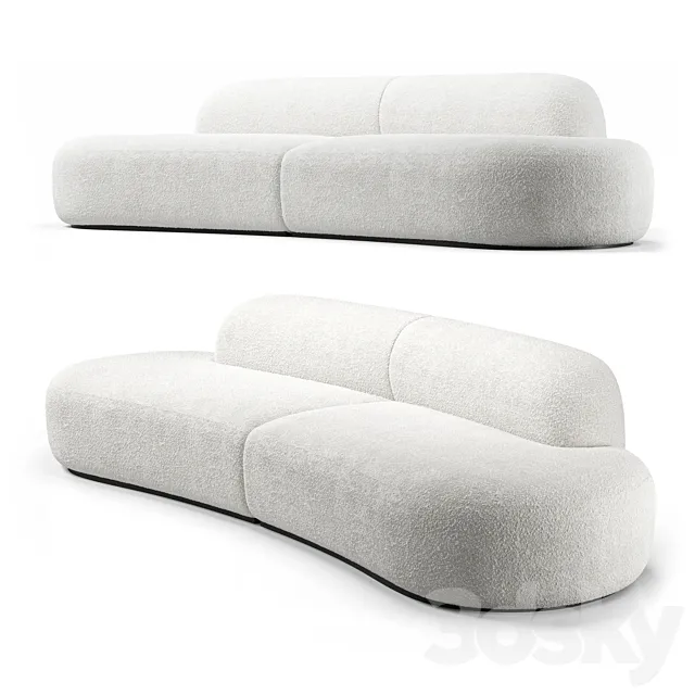 Eichholtz Bjorn Sofa S 3DModel