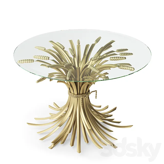 EICHHOLTZ Bonheur Side Table 3D Model