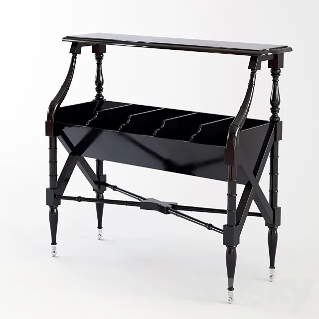 Eichholtz Book Rack Danning 3D Model