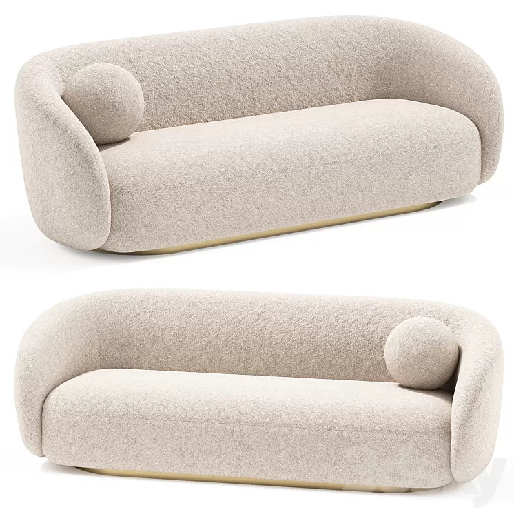 Eichholtz Brice Sofa 3D Model Free