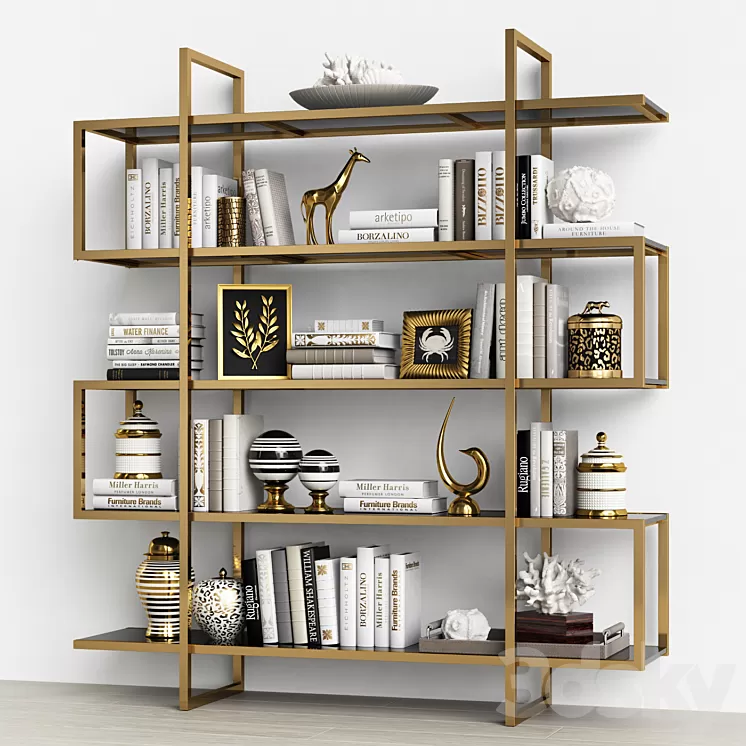 Eichholtz Cabinet Soto 109825 3D Model