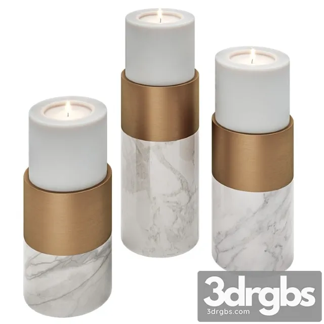 Eichholtz candle holder sierra 3D Model Free