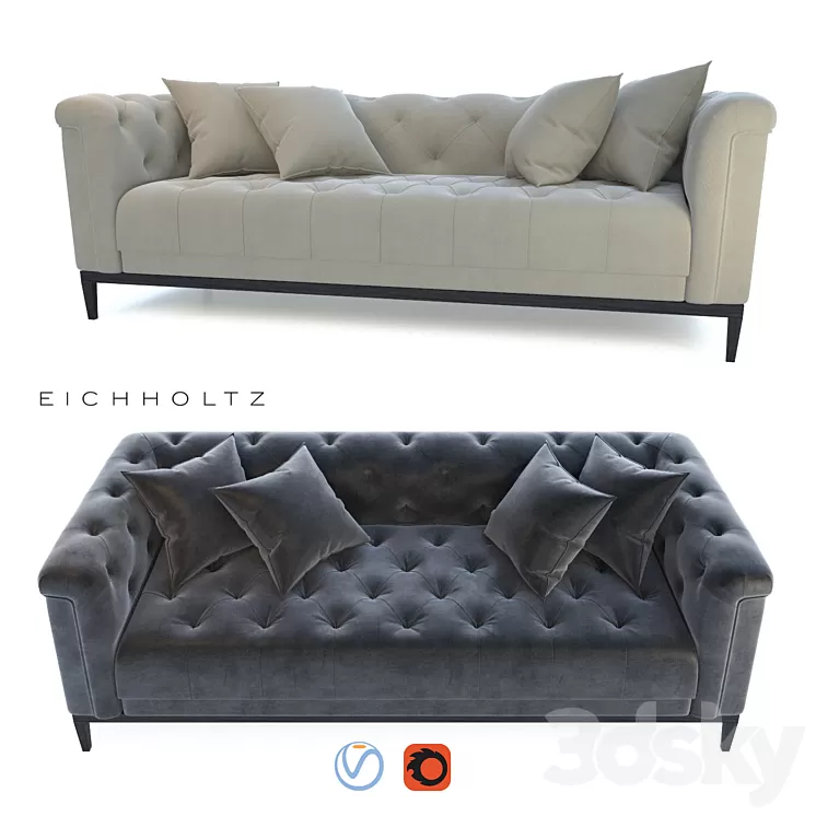 Eichholtz / Cesare sofa 3D Model