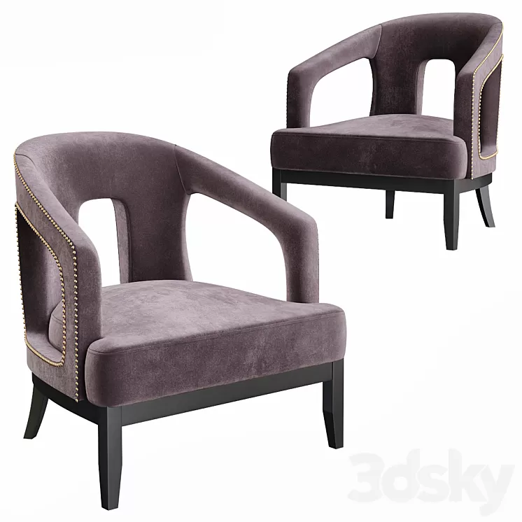 Eichholtz - CHAIR ADAM 3D Model