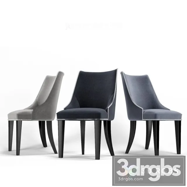 Eichholtz Chair Bermuda 3D Model Free