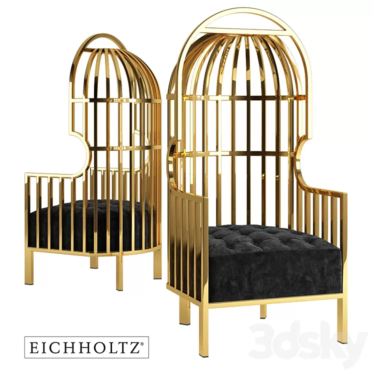 Eichholtz - Chair Bora Bora 3D Model