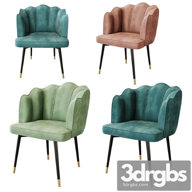 Eichholtz chair bristol 2 3D Model Free