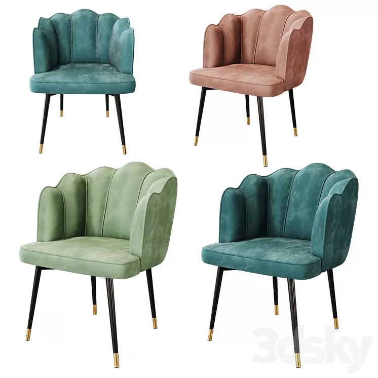 Eichholtz CHAIR BRISTOL 3D Model