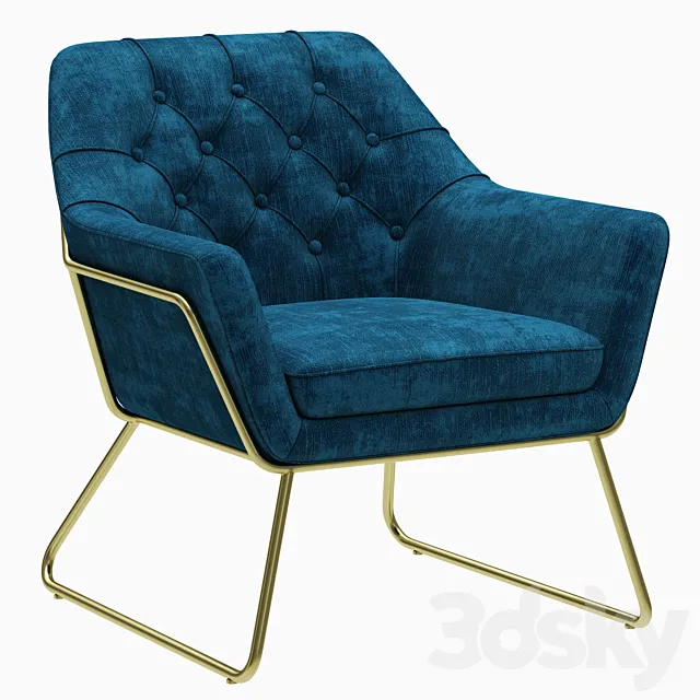 Eichholtz chair court 3D Model