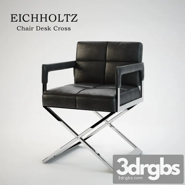 Eichholtz Chair Desk Cross 3D Model Free