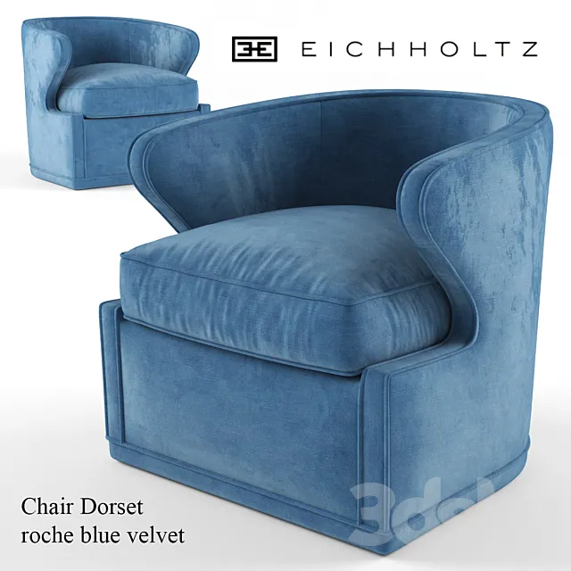 Eichholtz Chair Dorset 3D Model