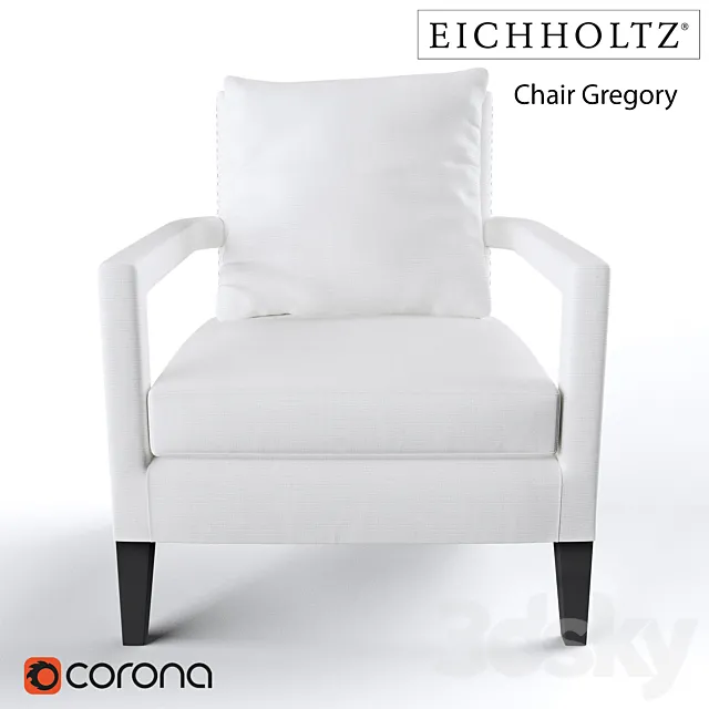 EICHHOLTZ Chair Gregory 3D Model