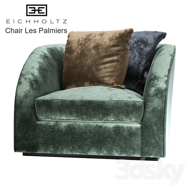 Eichholtz Chair Les Palmiers 110743 3D Model