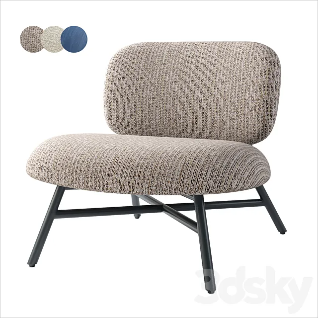 EICHHOLTZ. CHAIR MADSEN 3DModel