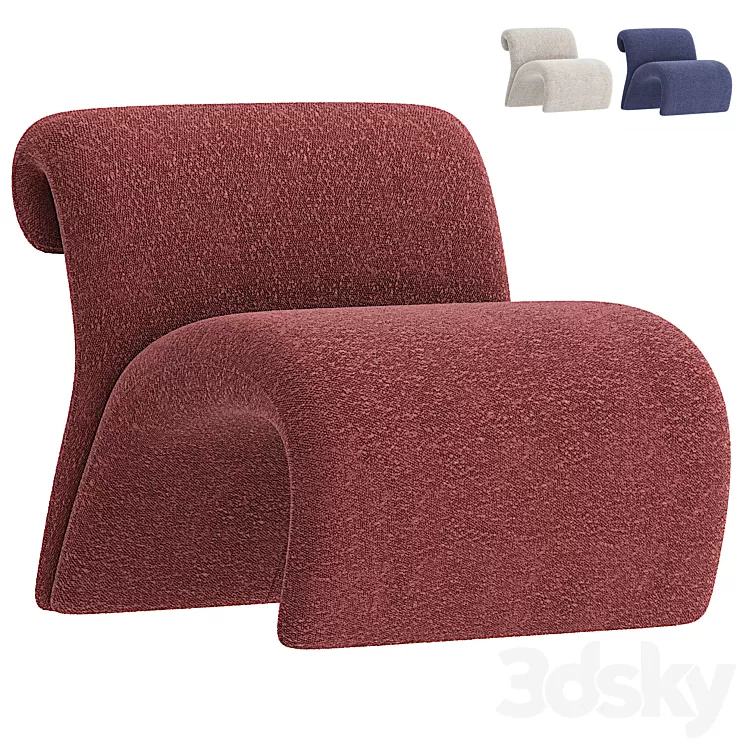 Eichholtz Chair Vignola 3D Model Free