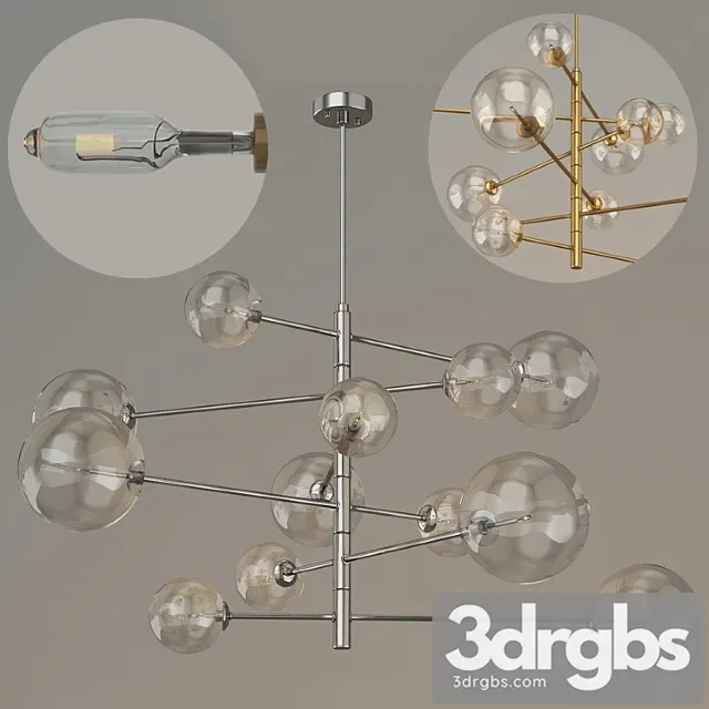 Eichholtz chandelier argento l 112076 111975 3D Model Free