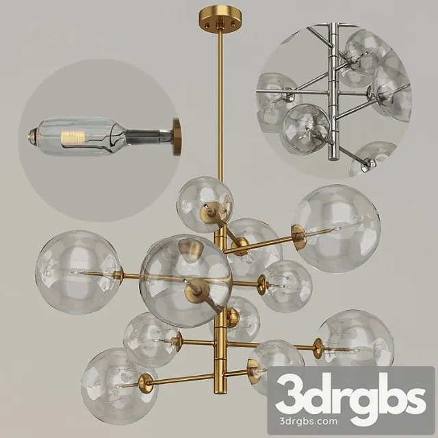 Eichholtz chandelier argento s 111976 112077 3D Model Free