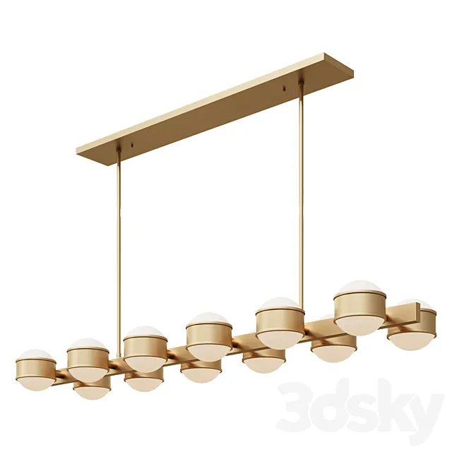 Eichholtz chandelier CHANDELIER ALDO lamp 3D Model